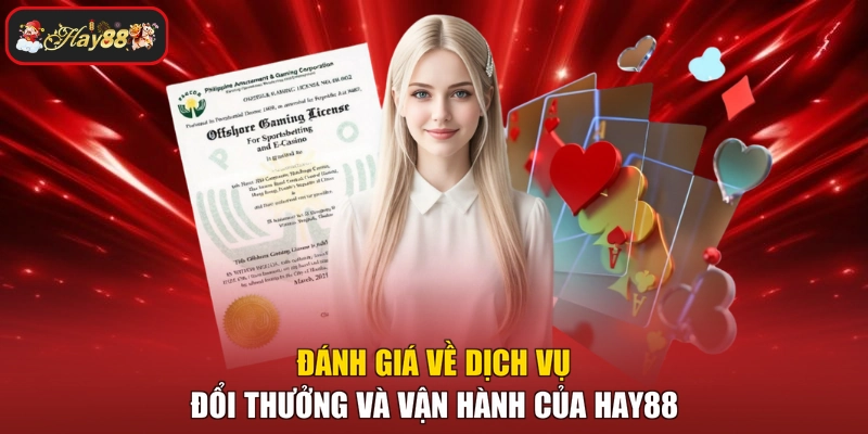 Đánh giá về dịch vụ đổi thưởng và vận hành của HAY88
